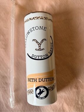 Beth Dutton Stainless Steel Tumbler